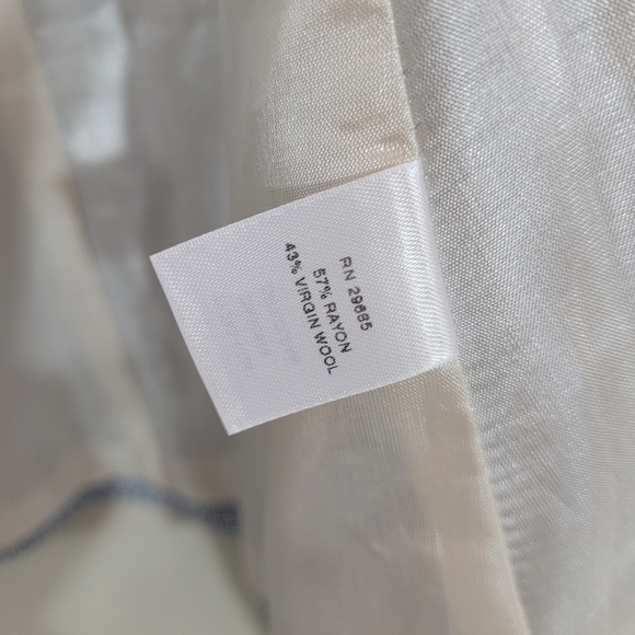 PENDLETON Blue Single Button Wool Blend Blazer Jacket Size 14 - Picture 7 of 15